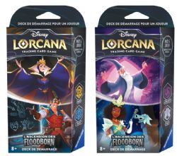 ASST CARTE DISNEY LORCANA - DECKS DE DÉMARRAGE L'ASCENSION DES FLOODBORN (FRANÇAIS)